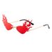 Men's Sunglasses New Flame Shape Exaggerated Cool Frameless Cut Edge Sunglasses Fashion Street Shooting Catwalk Sunglasses Trend_viptrois.com
