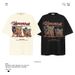Men's Clothing Fun Cartoon Character Print Short Sleeved T Shirt Men's Summer New Loose Couple Casual Half Sleeved Shirt_viptrois.com