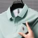 2025 New Summer New High-End Pure Polo Shirt Casual Comfortable Trendy Brand Embroidered Full Cotton Turn-Down Collar Men's_viptrois.com