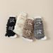 Children's Bow Socks Long Tube Calf Socks Leg Warm Lolita Pile Socks_viptrois.com