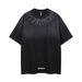 Men's Clothing Retro Fashion Brand Letters Old Washed Oversize Heavy Short Sleeved T Shirt_viptrois.com
