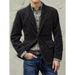 Men's Clothing Corduroy Single Breasted Suit Casual Suit Jacket_viptrois.com