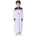 Men's Clothing Middle East Dubai Turkish Boy Robe Door Tube Stitching Stand Collar Button Robe Thobe_viptrois.com