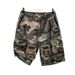 Men's Camouflage Cargo Shorts - Tactical Outdoor Casual Denim Shorts For Summer, Military Style Work Shorts With Multiple Pockets_viptrois.com