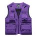 Unisex Multi-Pocket Outdoor Vest - Lightweight Fishing & Utility Waistcoat For Men & Women (12 Colors, S-6XL)_viptrois.com
