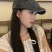Denim Forward For Women Summer Versatile Artistic Beret Face-Slimming Newsboy Hat Style_viptrois.com