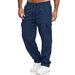 "Men's Tactical Cargo Pants – Durable Outdoor Workwear With Multi-Pocket Design For Hiking, Commuting & Casual Wear (Khaki/Black/Navy/Army Green)"_viptrois.com