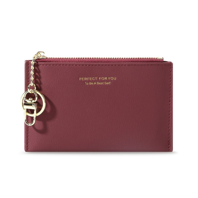 Card Holder Purse Wallets Small Wallet Multi-function Card Bag Zipper Card Sleeve Student Wallet Mini Coin Wallet_viptrois.com