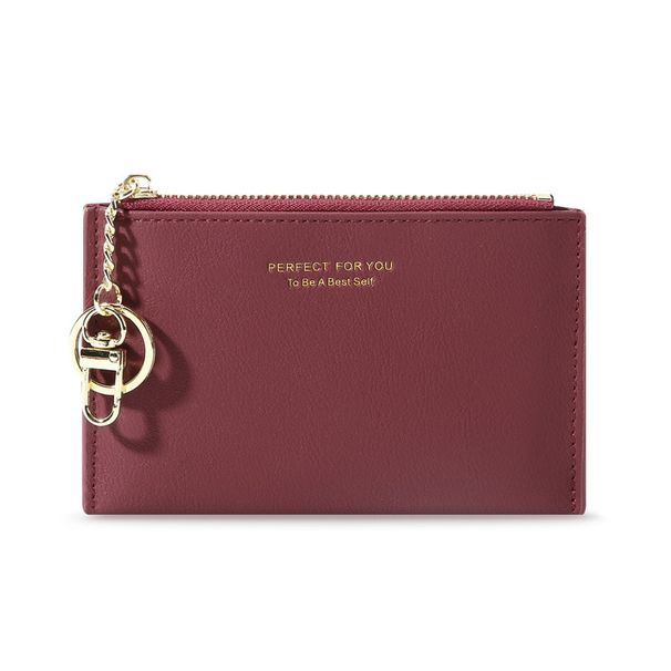Card Holder Purse Wallets Small Wallet Multi-function Card Bag Zipper Card Sleeve Student Wallet Mini Coin Wallet_viptrois.com