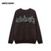 JIAYIKU Men's American Style Deer Fur Thickened Sweater Knitted Top New Jacquard Round Neck Base Shirt_viptrois.com
