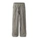 Men's Clothing Vertical Striped Wide Leg Casual Pants For Men And Women With Loose Drape And Versatile Straight Pants Long Pants_viptrois.com