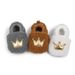 Autumn And Winter New Baby Shoes Plush Crown Toddler Shoes Warm And Soft Soled Baby Cotton Shoes Do Not Drop Shoes_viptrois.com