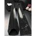 Men's Black Washed Denim Jeans Clean Fit Straight Leg Paint Splatter Print Vintage High Street Vibe Versatile Styling Base_viptrois.com