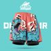 Men's Double-Layer Swim Trunks Quick-Dry Loose Fit Dinosaur Print For Hot Spring & Beach Lightweight & Rapid Drying_viptrois.com