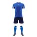 Men's Clothing student competition running clothes short-sleeved football uniforms suits adult children's football training clothes_viptrois.com