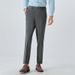 Men's Slim-Fit Dress Pants, Business Casual, Wrinkle-Free, Straight-Leg, Korean Style, Office & Smart Outing (Black/Charcoal/Khaki/Navy)_viptrois.com