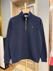 Original Top Version Hazzys Men's Stand Collar Half-Zip Long Sleeve Sweatshirt_viptrois.com