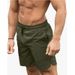 Men's Quick Drying Elastic Fitness Shorts Casual Sports Running Basketball Training Five Point Pants Summer Woven_viptrois.com
