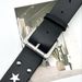 Black Hot Girl Punk Neutral Personality Men And Women Pentagram Alloy Buckle Jeans Belt_viptrois.com