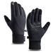 Cycling Gloves Men Q903 Winter Zipper Touch Screen Windproof Warm Waterproof Cycling Sports Plus Velvet Ski Gloves Men_viptrois.com