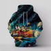 Pure Hot Sale 2025 Christmas Series 3D Digital Print Men's Street Casual Versatile Loose Long Sleeve Hooded Sweatshirt_viptrois.com