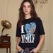 Unisex Vintage Love Yourself Leopard Print Lace Heart Graphic Short Sleeve T-Shirt Unisex Comfort Fit_viptrois.com