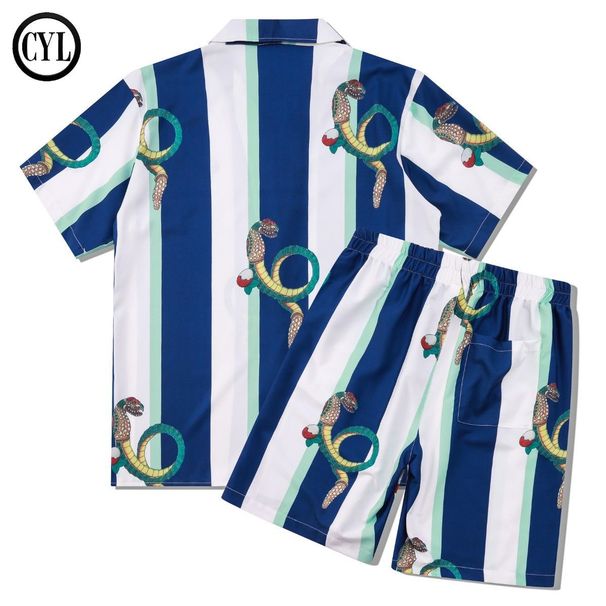 Men's Clothing Trendy Shirt Shirt And Shorts Suit_viptrois.com
