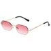 S31454 Square Sunglasses For Women – Trendy Fluorescent Green Small Frame, Internet Celebrity Style_viptrois.com