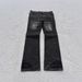 Men's Clothing Y2k Gothic Style Flared Pants Street Retro Washed Hole Double Waist Jeans Trendy Trousers_viptrois.com