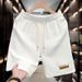 Men's Plus Size Shorts Summer New Style Trendy Loose Fit Sporty Casual Five Point_viptrois.com