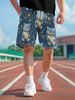 Unbeatable Quality Unbeatable Quality Funny And Fun Printed Design Men's Trendy Brand Fitness Running Sports Basketball Shorts_viptrois.com