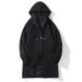 Men's Winter Fleece-Lined Parka – British-Inspired Hooded Long Coat With Zip Closure (Polyester Blend, Oversized Fit, Heavyweight)_viptrois.com
