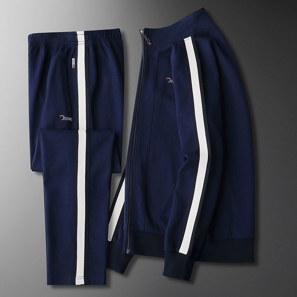 Men's Clothing Spring And Autumn Casual Sportswear Plus Size Plus Size Casual Sportswear Large Size Sweatshirt Two Pieces_viptrois.com