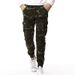 Men's Clothing 2024 Men's Outdoor Camouflage Pants Fashion Cargo Pants Multi-bag Pants_viptrois.com