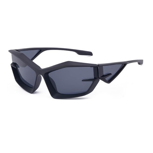 Personalized Alien Men's Y2K Millennium Future Technology Sense Sunglasses For Women's Fashion Glasses_viptrois.com