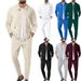 Men's Clothing Coat Autumn Youth Waffle Zipper Pocket Lapel Slim Cardigan Men's Jacket Suit_viptrois.com
