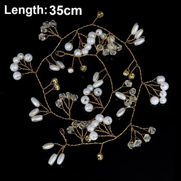 Clips Barrettes Crystal Pearl Hairpin Vine Tiaras Head Piece Comb Headband Hairpins Hairbands Accessories Wedding Bridal_viptrois.com