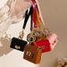 Bag Charms New Mini High End Small Bag Keychain Coin Purse Accessories Pendant Mobile Phone Bag Female Jewelry Pendant Gift_viptrois.com