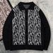 Men's Clothing Jacquard Knit Cardigan Sweater Autumn/winter Style Textured Collar, Loose And Casual Knitwear._viptrois.com