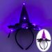 Halloween LED luminous headdress female witch magic show party hat_viptrois.com