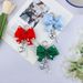 Girly Bow Keychain Niche High End Diamond Bag Pendant Car Keychain Pendant_viptrois.com
