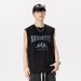 Summer Hong Kong Style Sleeveless Men's Vest Trendy Brand Fattened Plus Size Printed Sports Korean Version Crew Neck Vest T-Shirt Men_viptrois.com