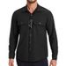 Men's UPF 50+ Sun Protection Shirt – Quick-Dry & Cooling Outdoor Travel Long Sleeve (S-XXXL, Multi-Color)_viptrois.com