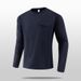 Men's Long Sleeve Performance Shirt – Thermal, Breathable & Versatile For Business Casual, Gym & Outdoor_viptrois.com