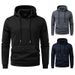 Men's Clothing Zip-Up Hoodie – Vintage Washed Polyester Pullover With Oversized Patch Pockets & Adjustable Hood (S-2XL) | British-Inspired Streetwear_viptrois.com