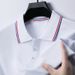 Men's Clothing Summer New Men's Short Sleeved Polo Shirt Fashionable Casual Men's Seamless Short Sleeved Lapel Quick Drying New Men's Clothing_viptrois.com