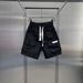 Men's Clothing Summer Cargo Shorts For Young Men Casual Multiple Pockets Youthful Five Point Pants Trendy Men's Style_viptrois.com