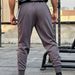 Men's Clothing Fitness Brothers Men's Autumn And Winter Loose Sports Running Sports Casual Trousers_viptrois.com