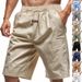 Men's Clothing Men's Style Casual Shorts Thin Linen Breathable Beach Sports Loose Fit Summer Outerwear For Formal & Casual_viptrois.com
