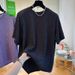 Men's Clothing Fashion Loose Men's Winter Casual Solid Color Lazy Sweater Knitwear Youth Popular Pullover Round Neck Long Sleeve 2024_viptrois.com